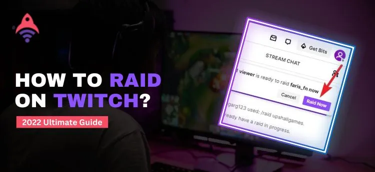 How to raid on twitch
