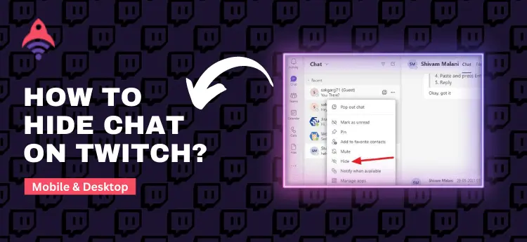 How to Hide Chat on Twitch