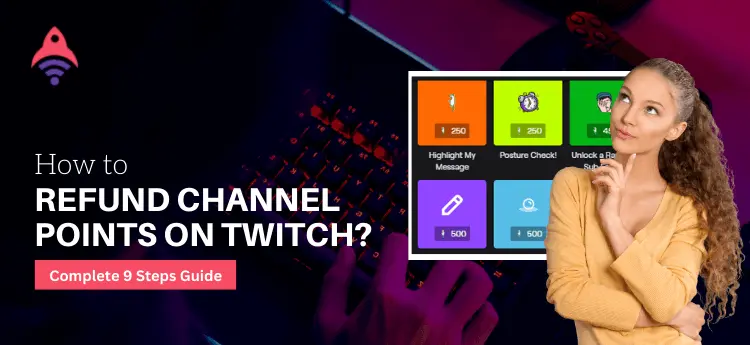 how to refund channel points on Twitch