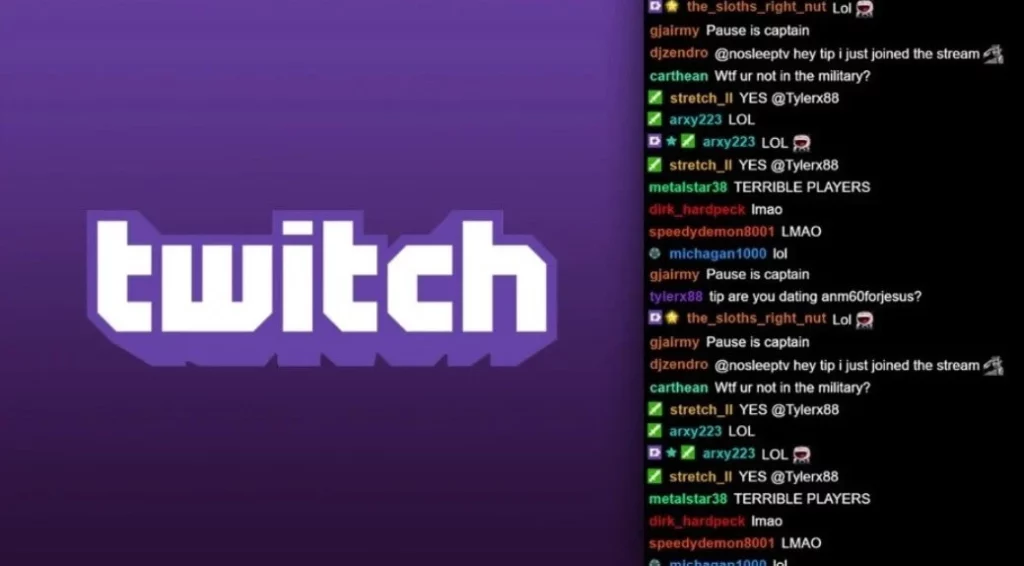 chat logs on Twitch